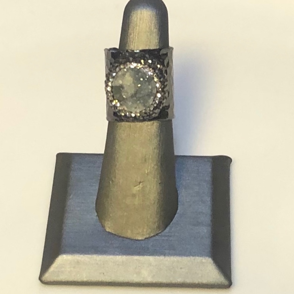 Adjustable Druzy/Stone Rings - Picture 4 of 8
